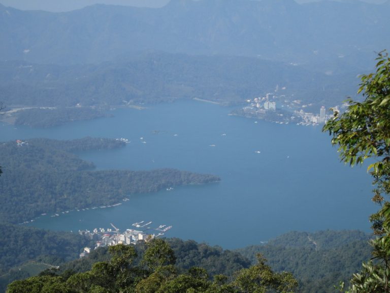 日月潭四兄妹(大尖山、水社大山、猫囒山、後尖山)